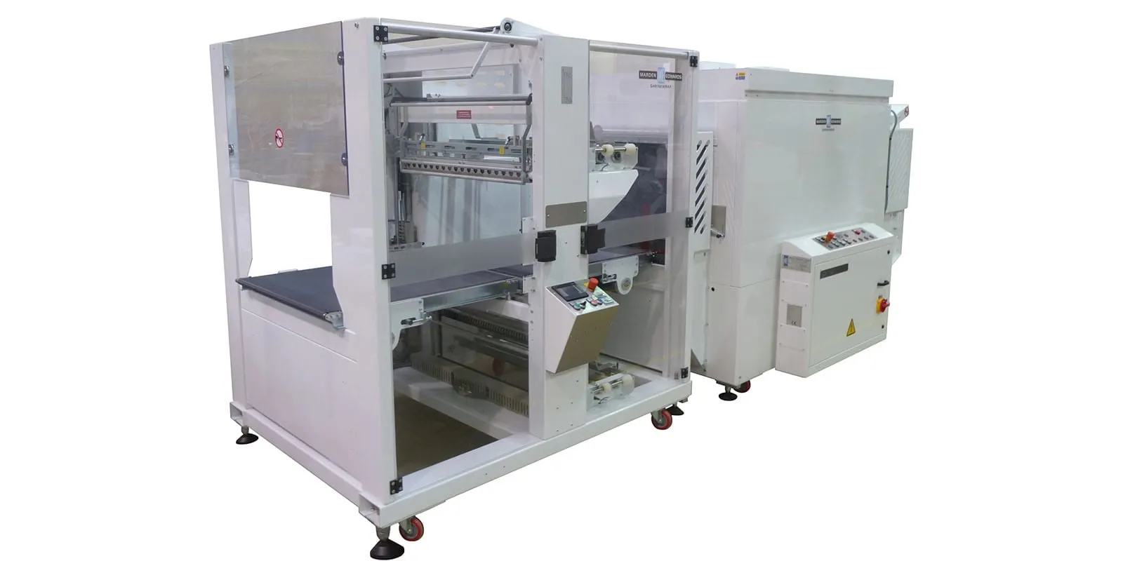 automatic sleeve wrapper, shrink wrapping machine