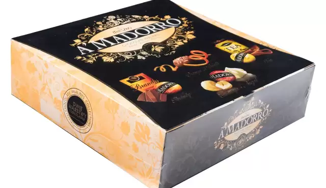 Individual chocolate box wrapping