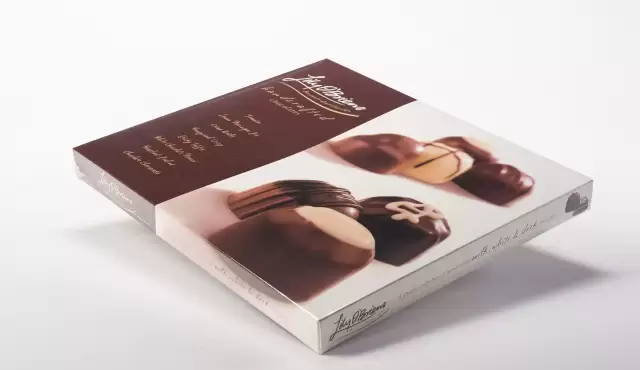 Shrink wrap chocolate products